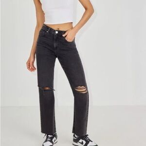 Garage Vintage Straight distressed Jeans 00/23